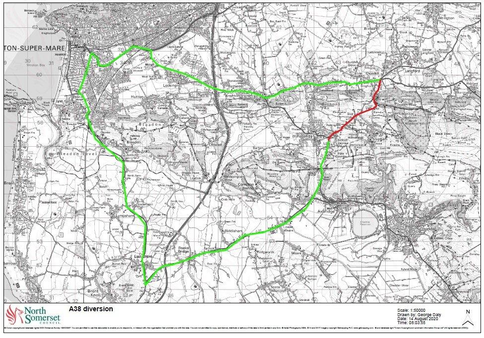 A38 diversion