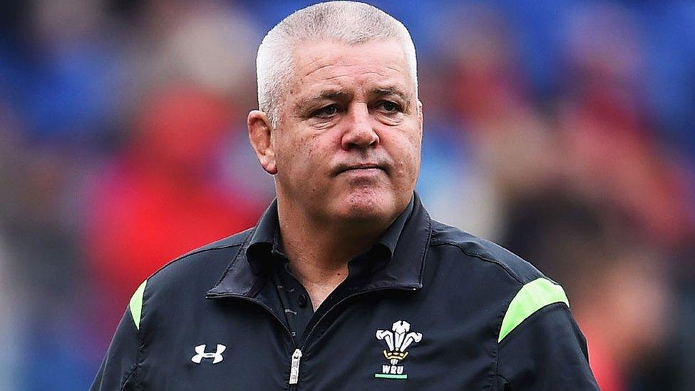 Wales coach Warren Gatland