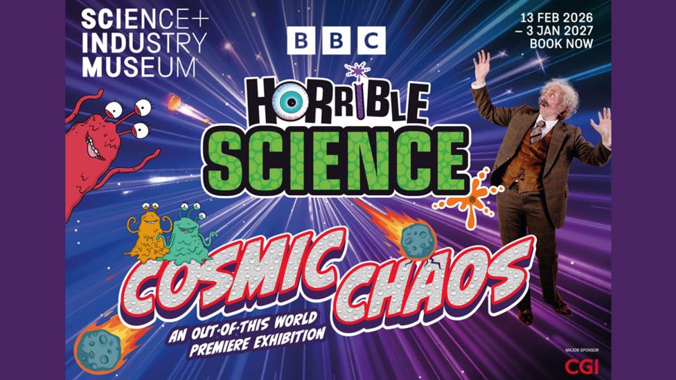 horrible_science_cosmic_chaos_logo_with_aliens_in_space_background.