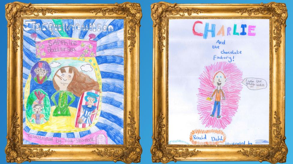 CBBC Book Club Drawings