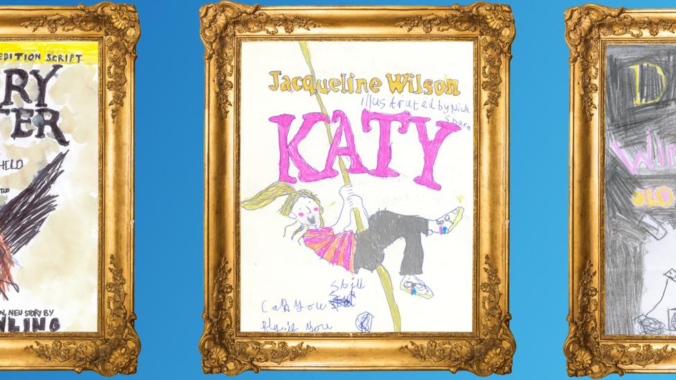 CBBC Book Club Drawings from children