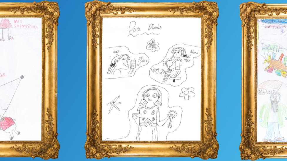 CBBC Book Club Book Drawings December 2016