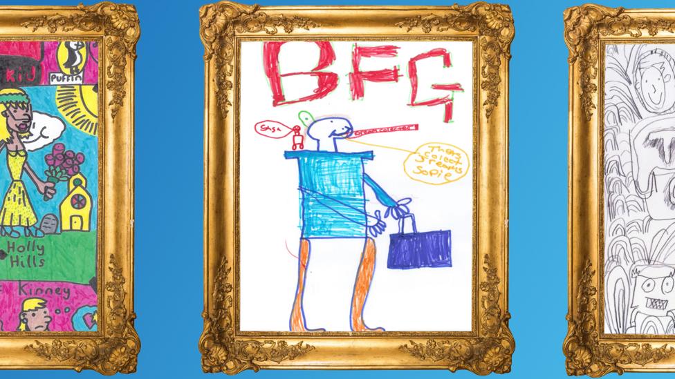 CBBC Book Club Book Drawings December 2016