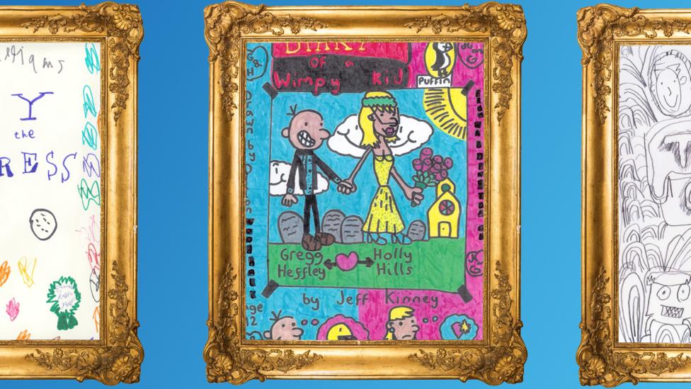 CBBC Book Club Book Drawings December 2016