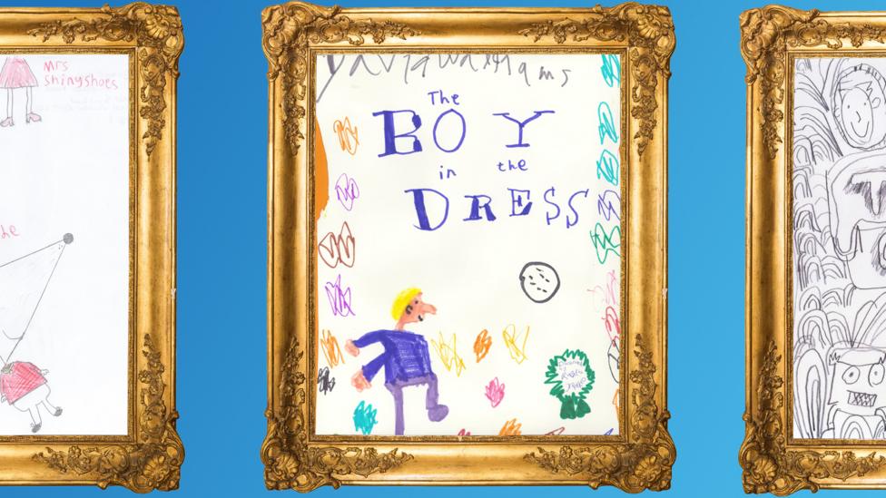 CBBC Book Club Book Drawings December 2016