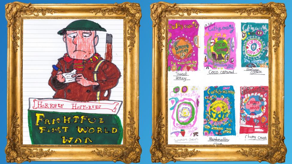 CBBC Book Club Drawings