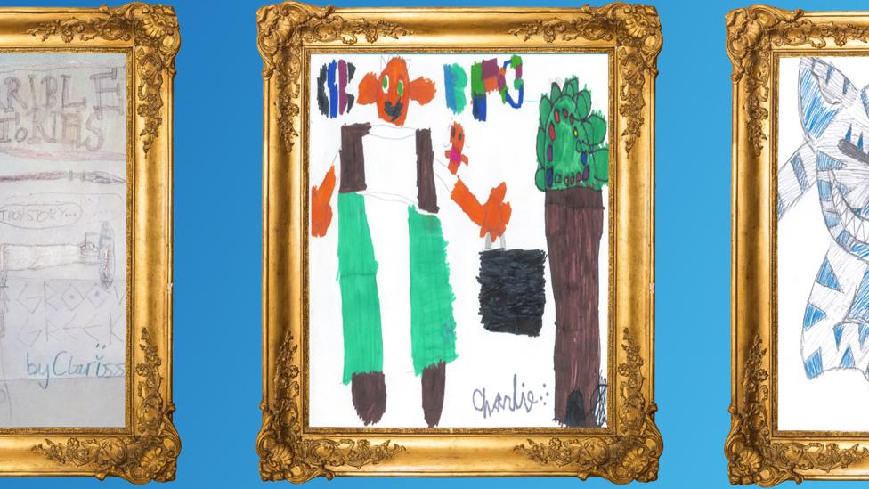 CBBC Book Club Drawings