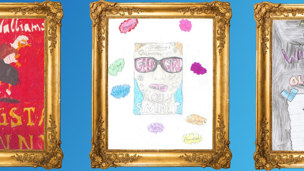 CBBC Book Club Book Cover Drawings