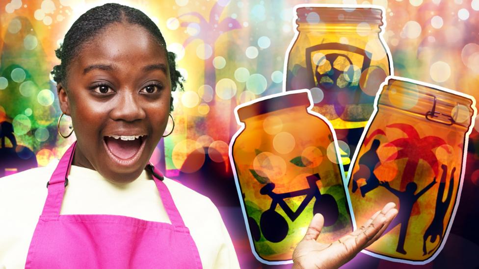 Kwapong family make cool lanterns in Go Get Arty.