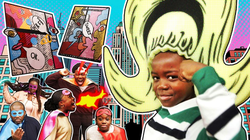 The Kwapong family make superhero alter egos for this week's make.