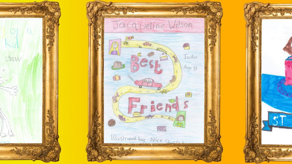 CBBC Book Club - UGC Drawings of Book Covers