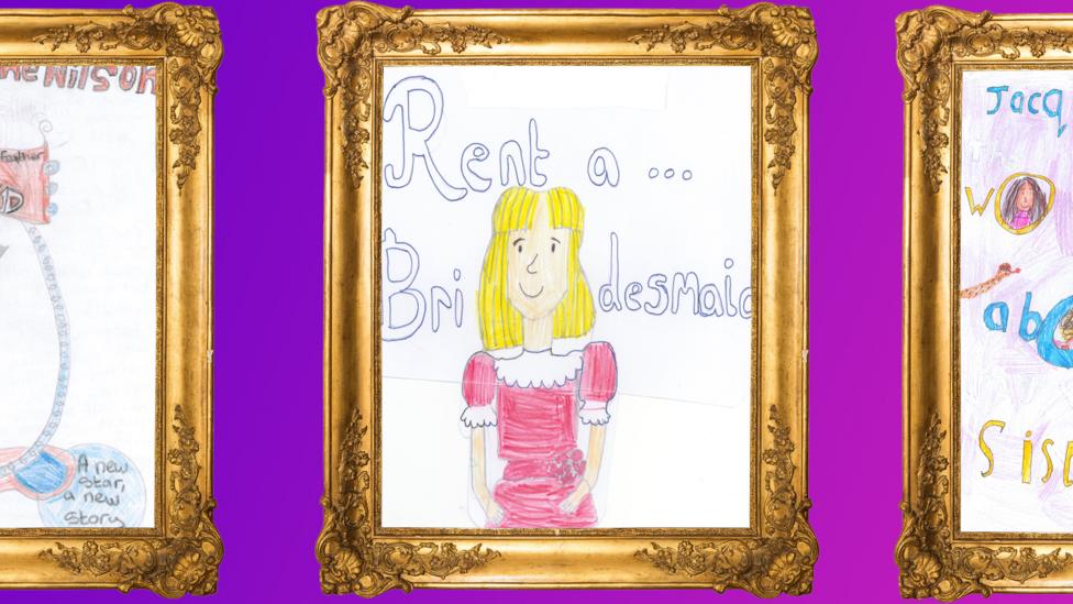 CBBC Book Club Book Drawings sent in.