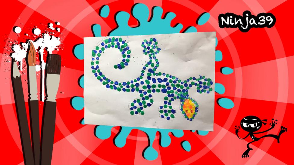 A picture of a lizard.