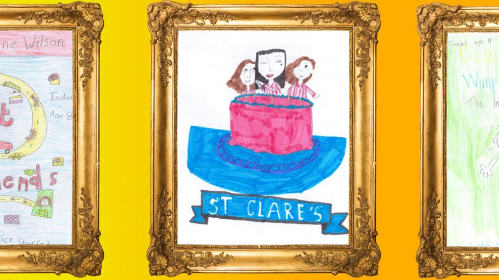 CBBC Book Club - UGC Drawings of Book Covers