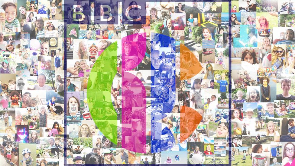 Montage of CBBC viewers' Summer Selfies.