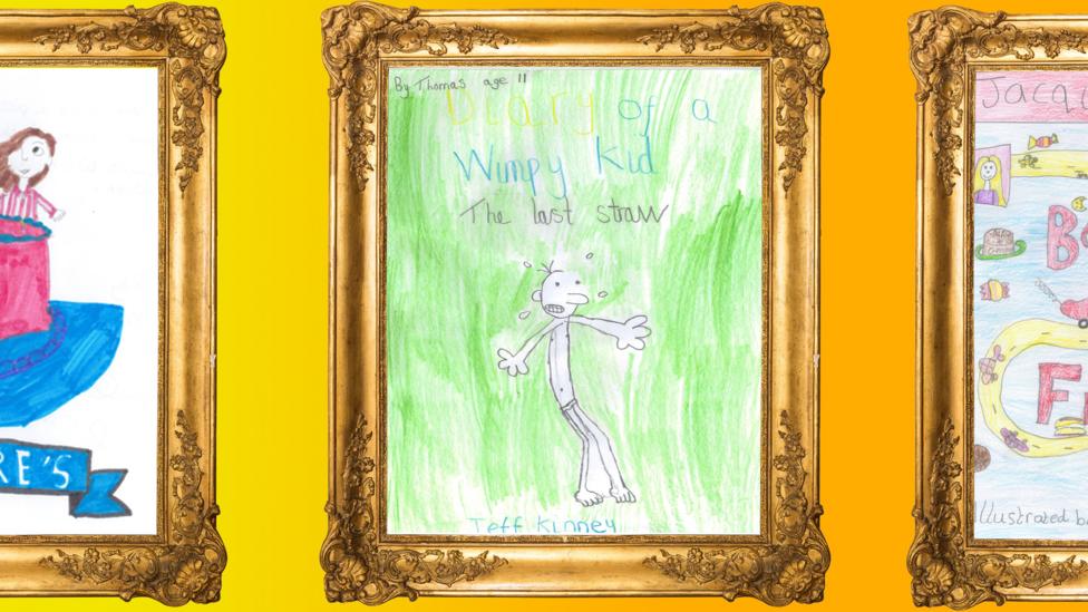 CBBC Book Club - UGC Drawings of Book Covers