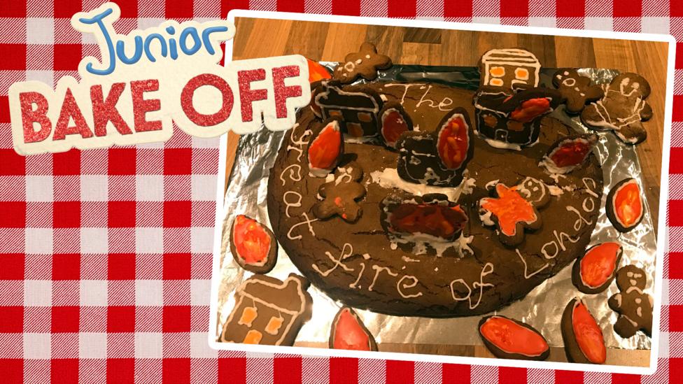 Viewers' photos of their Junior Bake Off bakes.