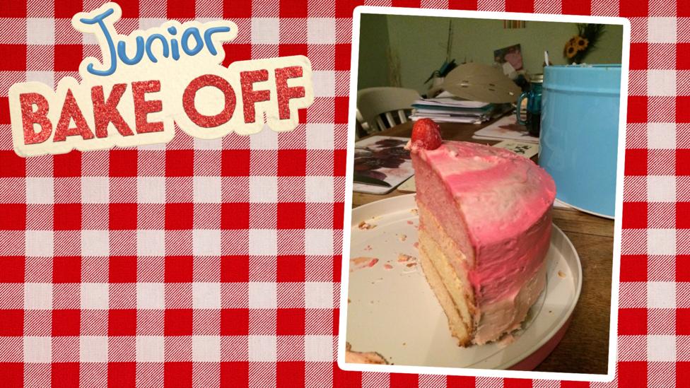 Viewers' photos of their Junior Bake Off bakes.