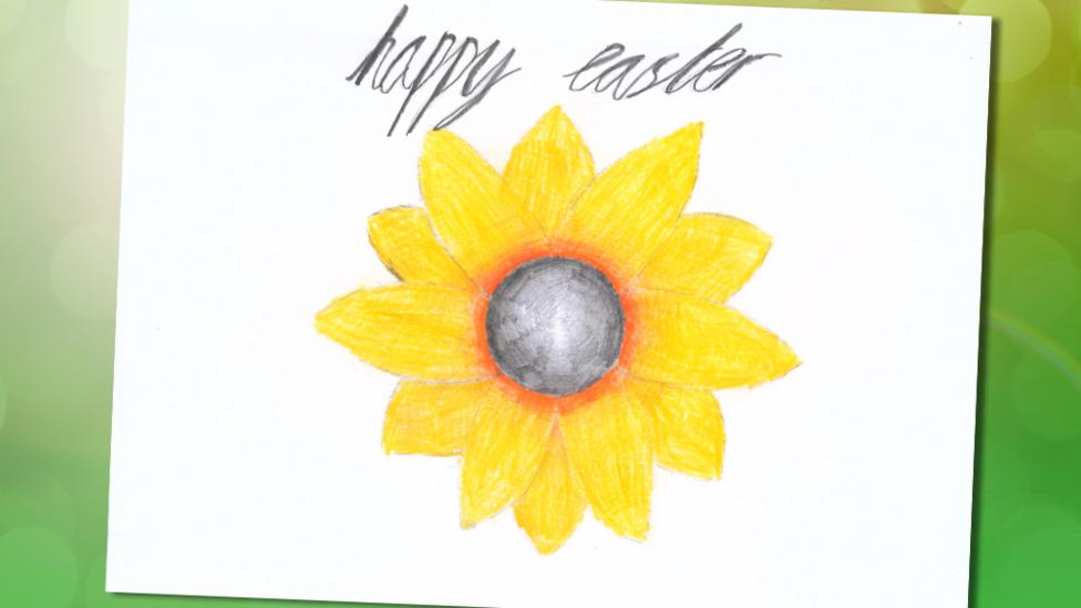 Home made easter cards