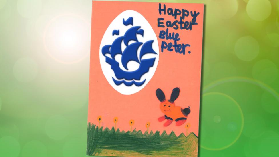 Home made easter cards.