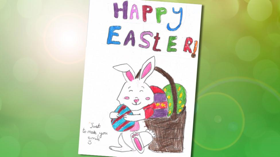 Home made easter cards
