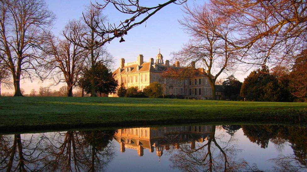 Belton House from the Mirror Lake