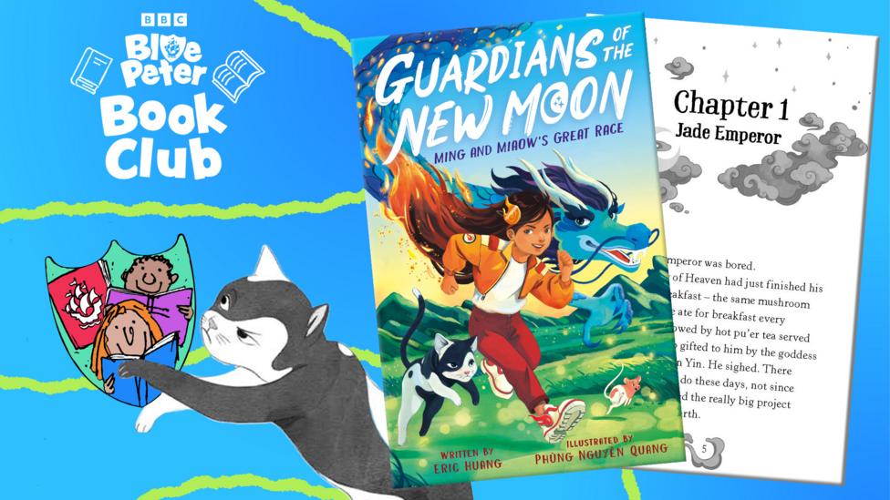 The front cover of the book The Guardians of the New Moon.