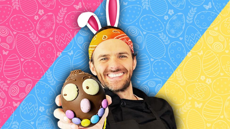 Blue Peter make your own Easter egg