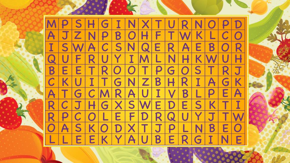 Blue Peter fcl game - hidden veggies