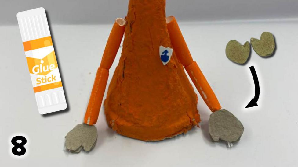 Step-by-step instructions to make your own Blue Peter presenter.