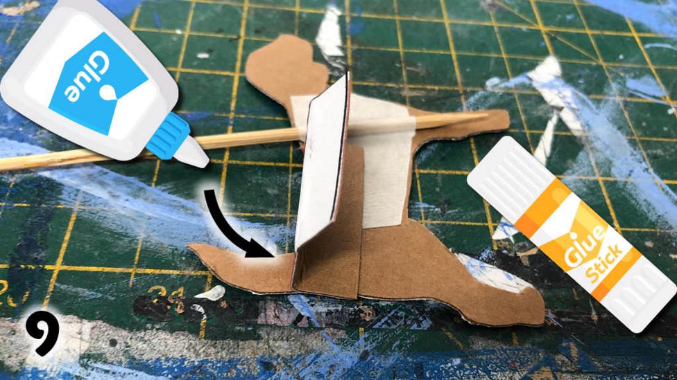 Puppet of Henry the dog from Blue Peter.