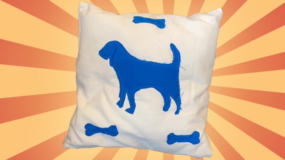 A home made henry pillow