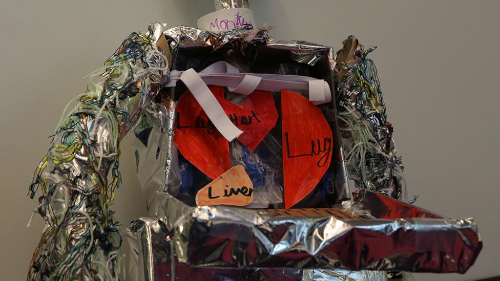 Fan mail, a silver looking Mole Man