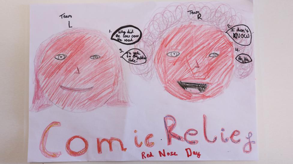 Radzi and Lindsey as Red Noses