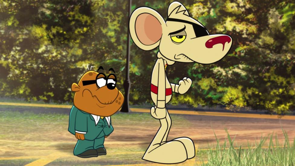 Danger Mouse and Penfold.