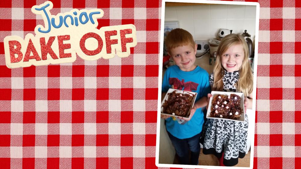 Viewers' photos of their Junior Bake Off bakes.