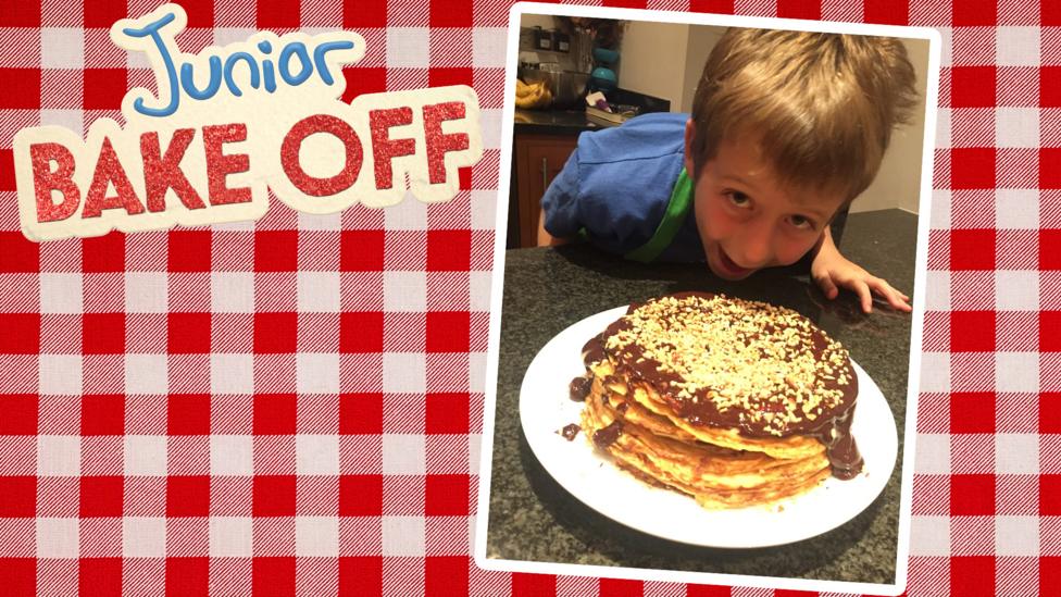 Viewers' photos of their Junior Bake Off bakes.