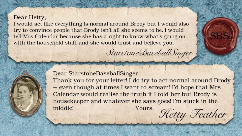 Hetty replies to your comments in her weekly diary.