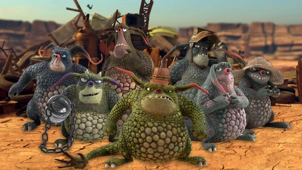 Group shot of the Bottersnikes