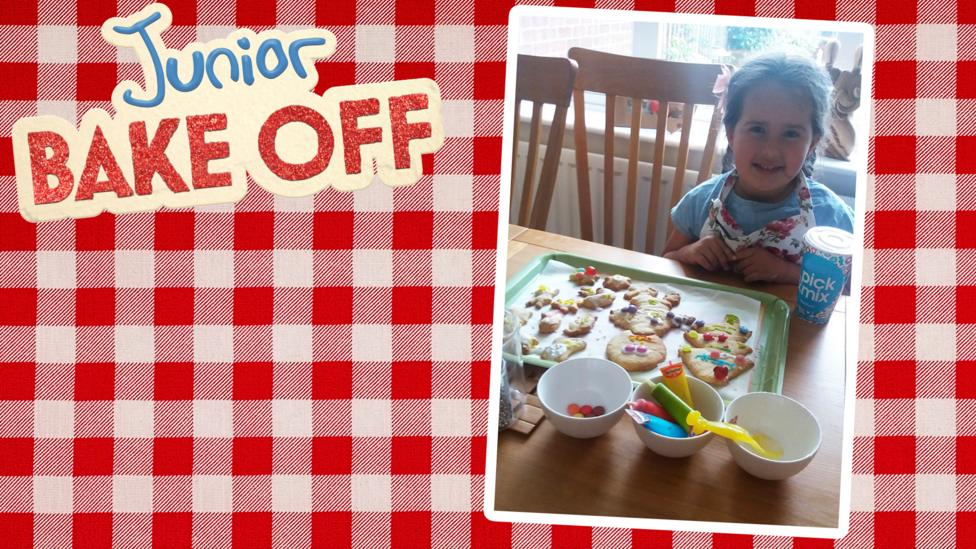 Viewers' photos of their Junior Bake Off bakes.