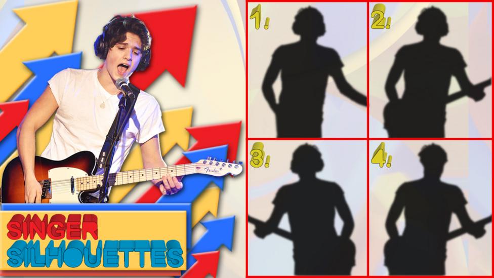 Brad from the vamps with four potential silhouettes.