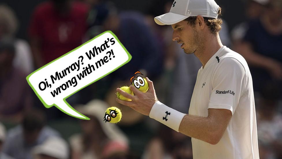 Life as a tennis ball- group of funny images