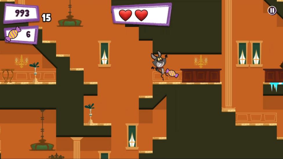 Taffy is collecting sweets in this platforming game