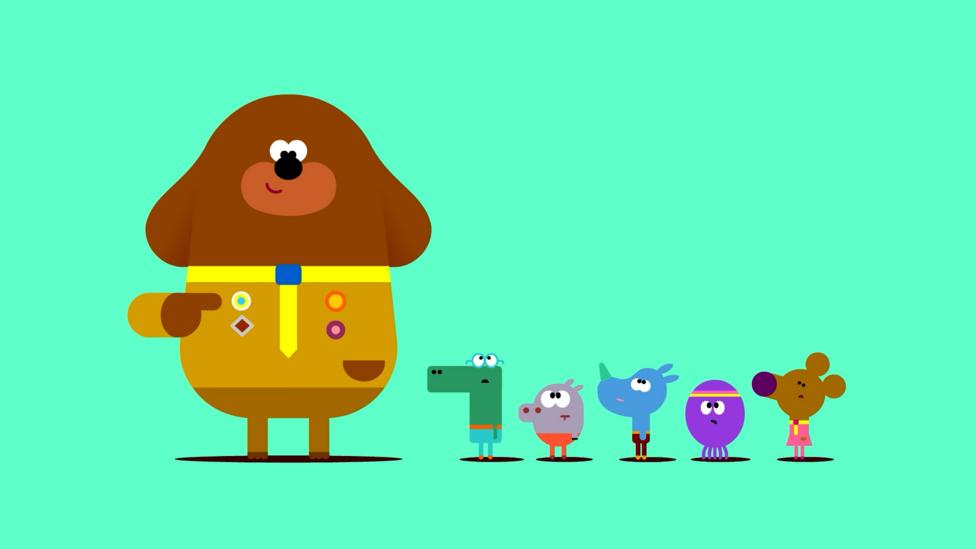 Hey Duggee and the squirrels.