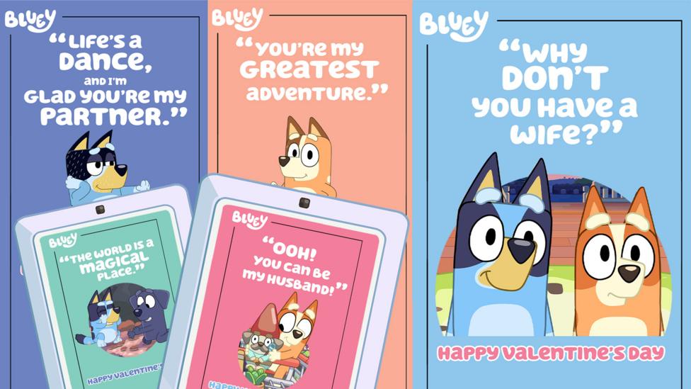 Bluey phone backgrounds.