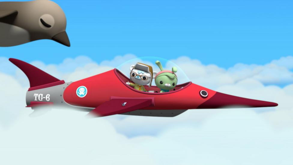 Octonauts TG-6 also known as Terra Gup 6 vehicle.