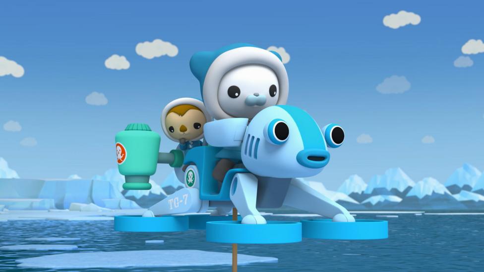 Octonauts TG-7 also known as Terra Gup 7 vehicle.