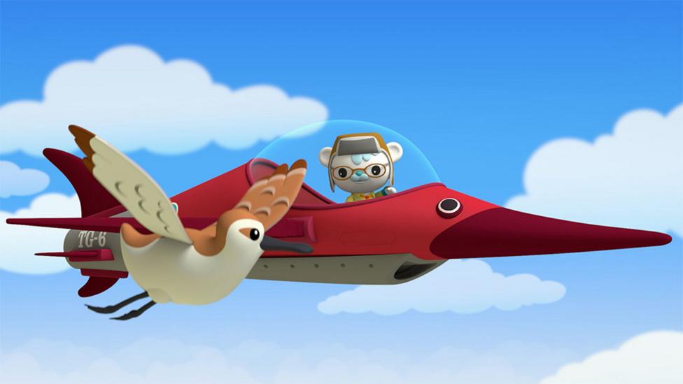 Octo-agent Tracker flying the Terra-Gup 6.