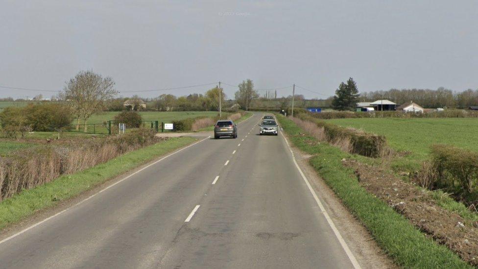 A1421 near Haddenham, Cambridgeshire