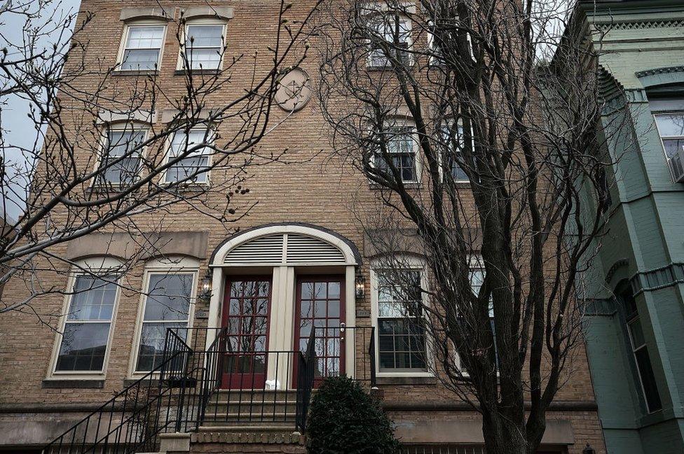 The flat in Washington that Mr Pruitt rented